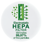 Daikin electrostatic top hepa filter